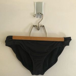 Converse One Star ruched bikini bottom